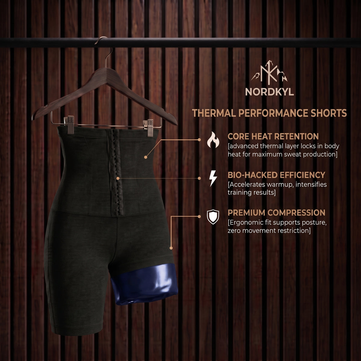 NordKyl Women's Thermal Shorts